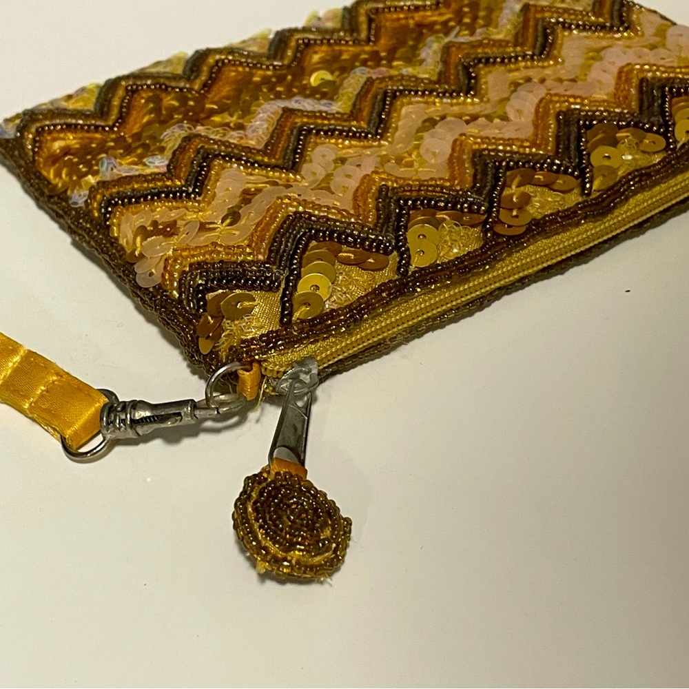28 Beaded Wristlet Wallet